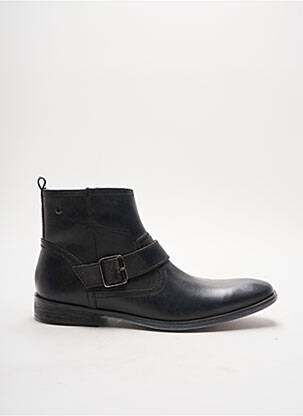 Bottines/Boots noir BASE LONDON pour homme