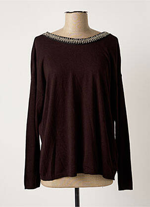 Pull marron BREAL pour femme