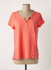 T-shirt orange BREAL pour femme seconde vue
