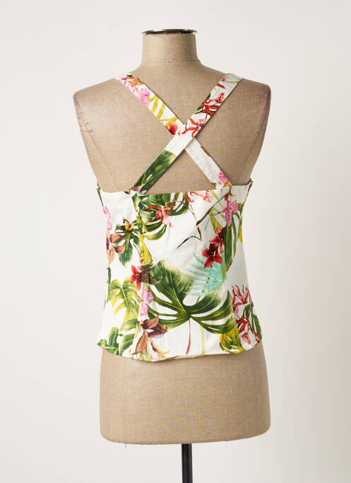 Top blanc BREAL pour femme