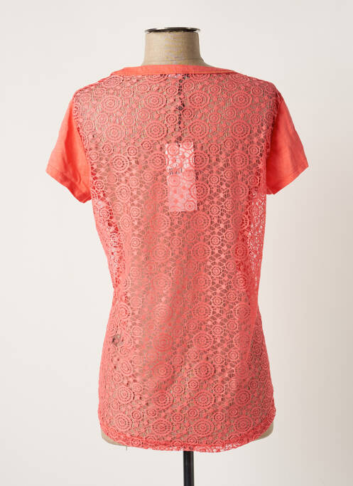 T-shirt orange BREAL pour femme