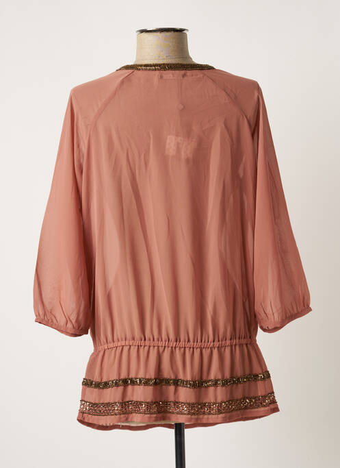 Tunique manches longues rose BREAL pour femme