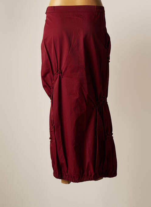 Jupe longue rouge GUY DUBOUIS pour femme