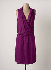 Robe mi-longue violet BREAL pour femme seconde vue