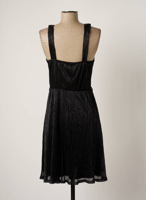 Robe mi-longue noir BREAL pour femme