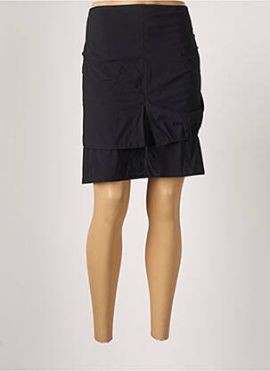 Jupe courte coupe droite noir CARLA MODAL femme