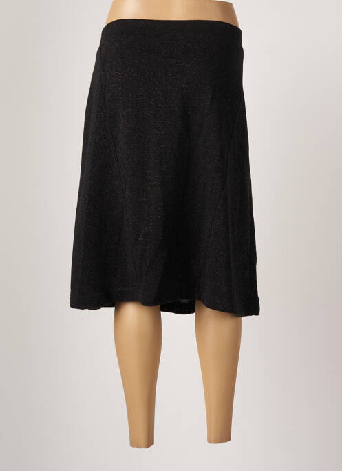 Jupe mi-longue noir SCOTTAGE pour femme