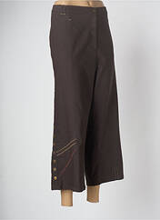 Pantalon 7/8 marron GUY DUBOUIS pour femme seconde vue