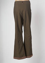 Pantalon droit vert GUY DUBOUIS pour femme seconde vue