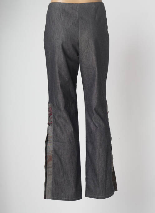 Pantalon droit bleu GUY DUBOUIS pour femme