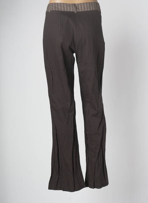 Pantalon droit noir LAUREN VIDAL femme