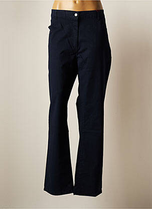 Pantalon droit bleu SCOTTAGE pour femme