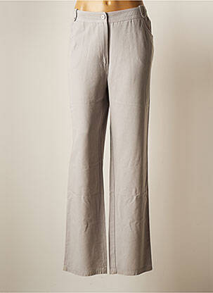 Pantalon droit gris SCOTTAGE pour femme