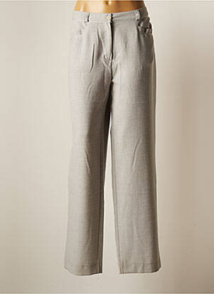 Pantalon large gris SCOTTAGE pour femme