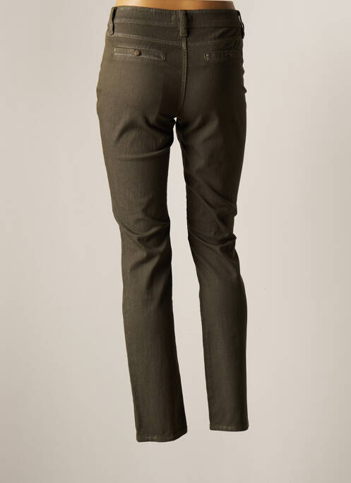 Pantalon slim vert BREAL pour femme