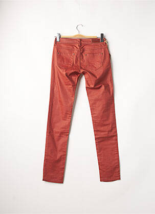 Pantalon slim stretch taille normale orange BONOBO JEANS femme