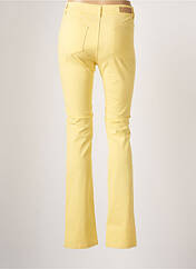Pantalon droit jaune SCOTTAGE pour femme seconde vue