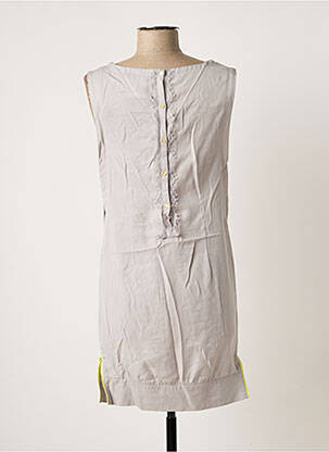 Robe mi-longue sans manche sans manche gris BONOBO JEANS femme