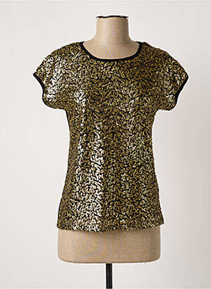 Top manches courtes manches courtes noir CACHE CACHE femme