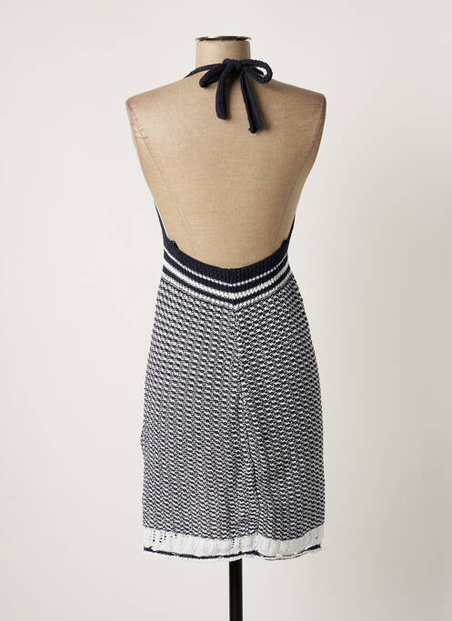 Robe mi-longue bleu CACHE CACHE pour femme