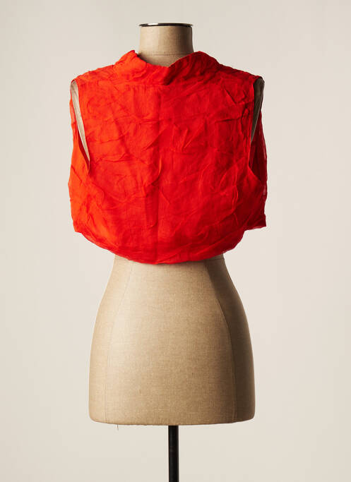 Boléro orange LAUREN VIDAL pour femme