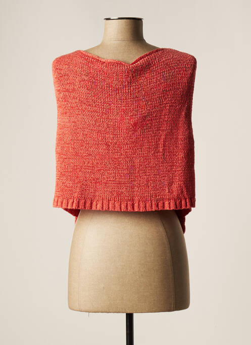 Gilet sans manche rose LAUREN VIDAL pour femme