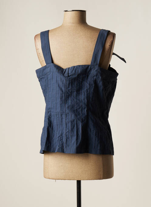 Top bleu LAUREN VIDAL pour femme