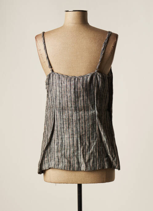 Top gris LAUREN VIDAL femme