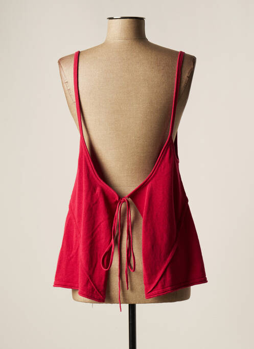 Top rose LAUREN VIDAL pour femme