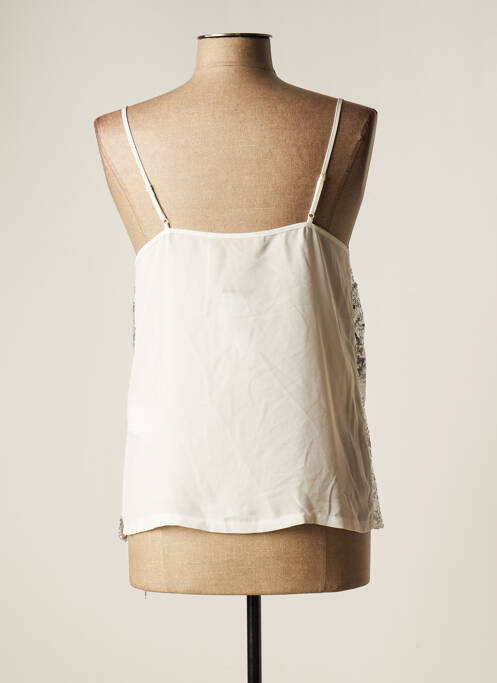 Top blanc CACHE CACHE pour femme