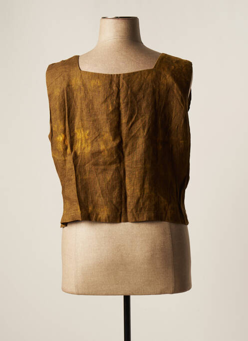 Top vert GD pour femme