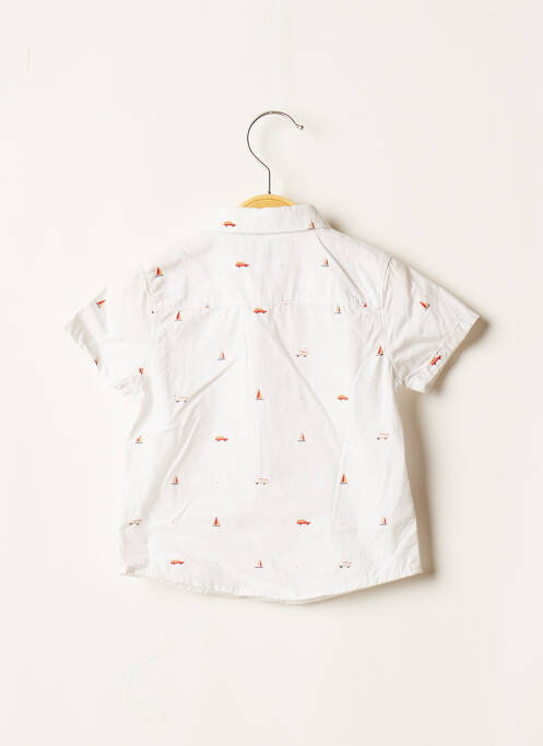 Chemise manches courtes blanc MAYORAL pour garçon