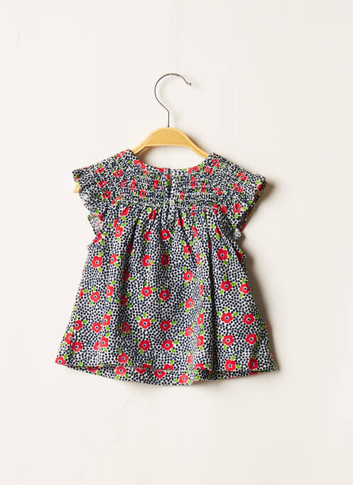 Robe mi-longue bleu MAYORAL pour fille