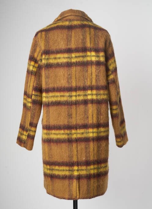 Manteau long jaune B.YOUNG pour femme