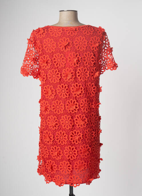 Robe courte rouge CRISTINA GAVIOLI pour femme