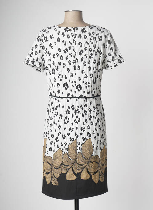 Robe mi-longue blanc CRISTINA GAVIOLI pour femme