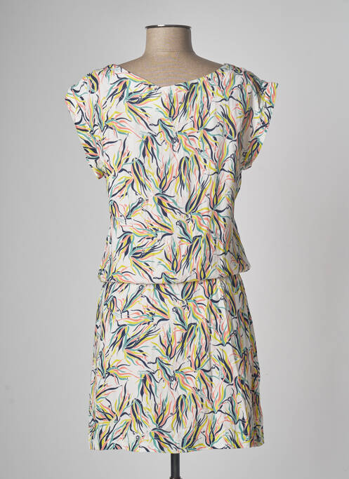 Robe mi-longue blanc SKUNKFUNK pour femme