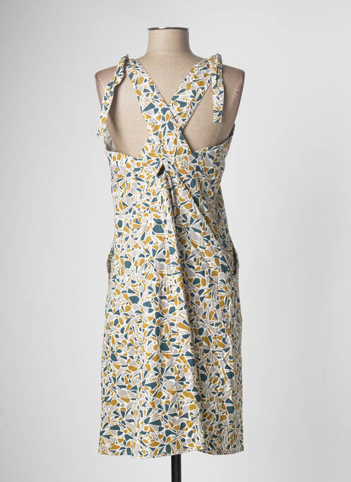 Robe mi-longue vert SKUNKFUNK pour femme