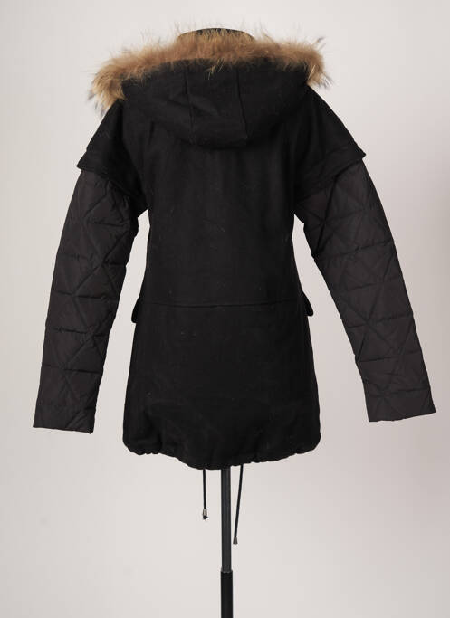 Manteau court noir CRISTINA GAVIOLI pour femme