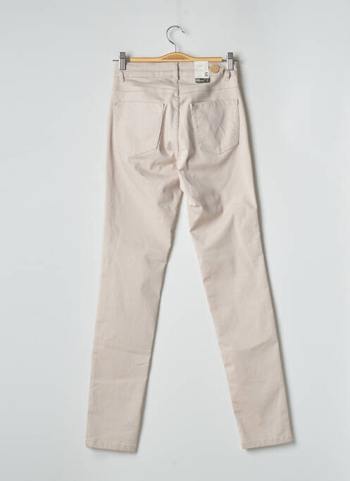 Pantalon slim beige PARA MI pour femme