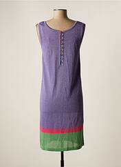 Robe courte violet JEI'S BY LETIZIA DENARO pour femme seconde vue