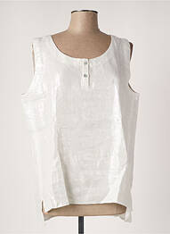 Top sans manche sans manche gris KOKOMARINA femme
