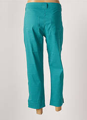 Pantalon droit bleu DOLCEZZA pour femme seconde vue