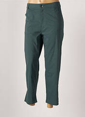 Pantalon droit vert DOLCEZZA pour femme seconde vue