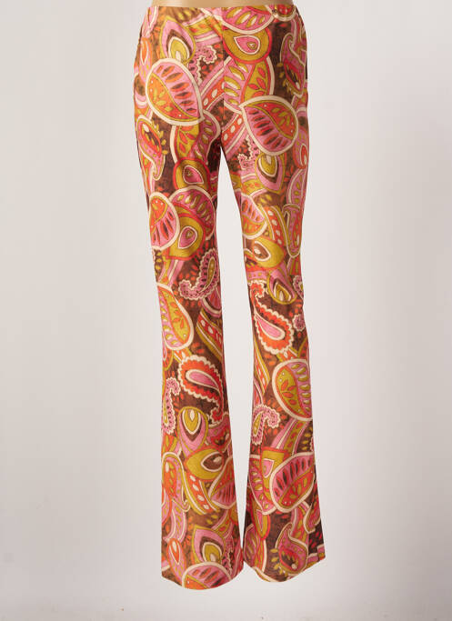 Pantalon flare orange LOLA CASADEMUNT pour femme