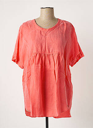 Blouse manches courtes manches courtes rose BEATE HEYMANN femme