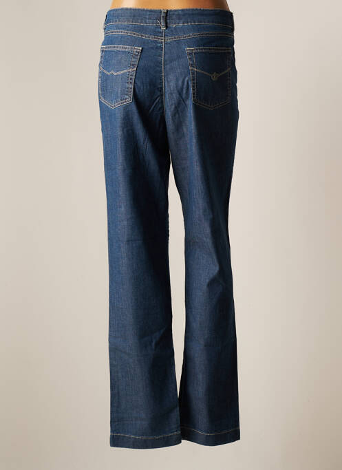 Jeans coupe droite bleu DISMERO femme