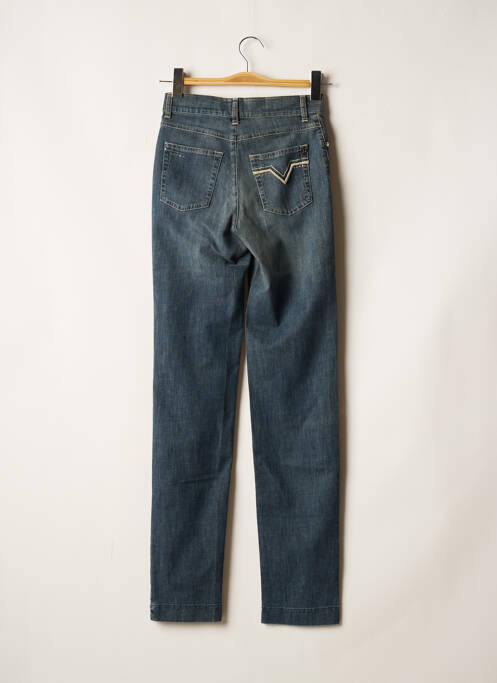 Jeans coupe droite bleu DISMERO pour femme