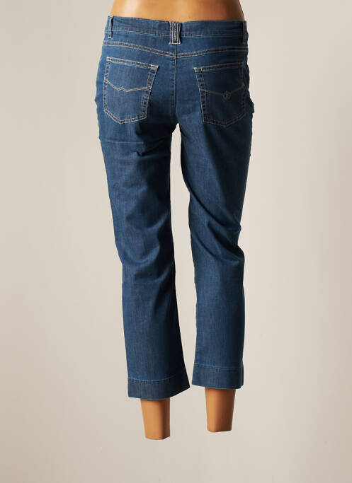 Jeans coupe slim bleu DISMERO pour femme