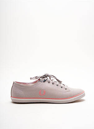 Baskets rose FRED PERRY pour femme